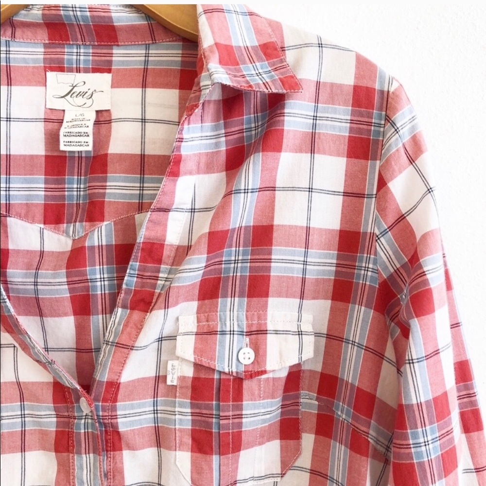 Levi’s Women’s Shirt Size L - Picture 3 of 7